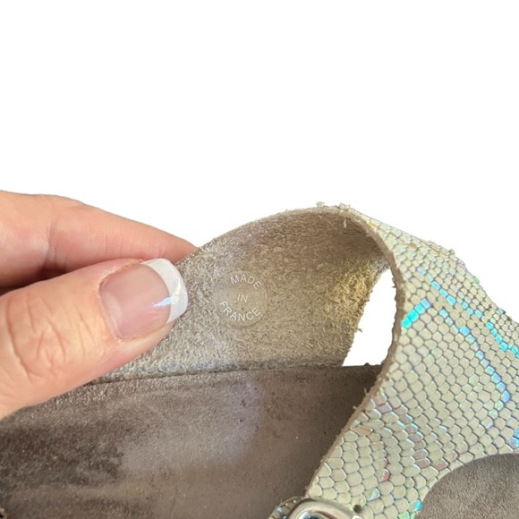 Mephisto Cork Leather Sandals Size 39 - Picture 8 of 10